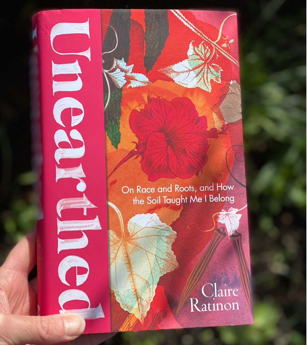 The cover of the book Unearthed by Claire Ratinon
