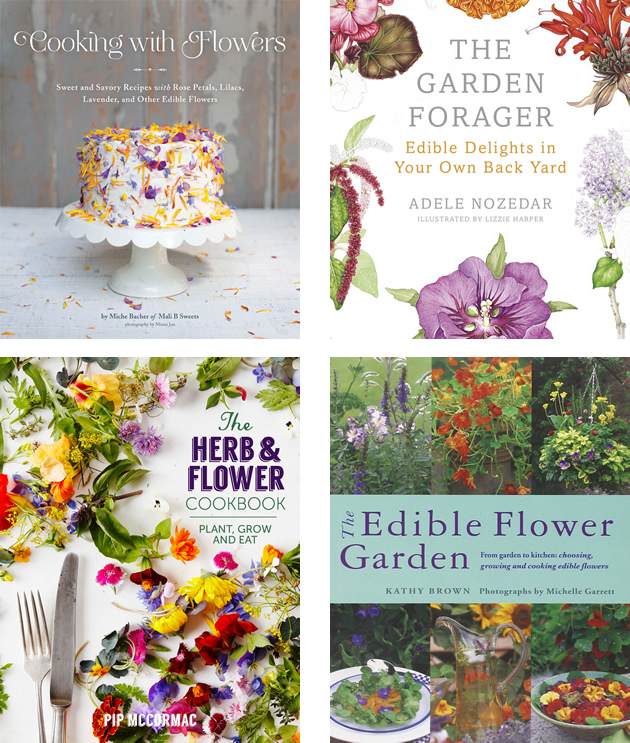 Books about edible flowers