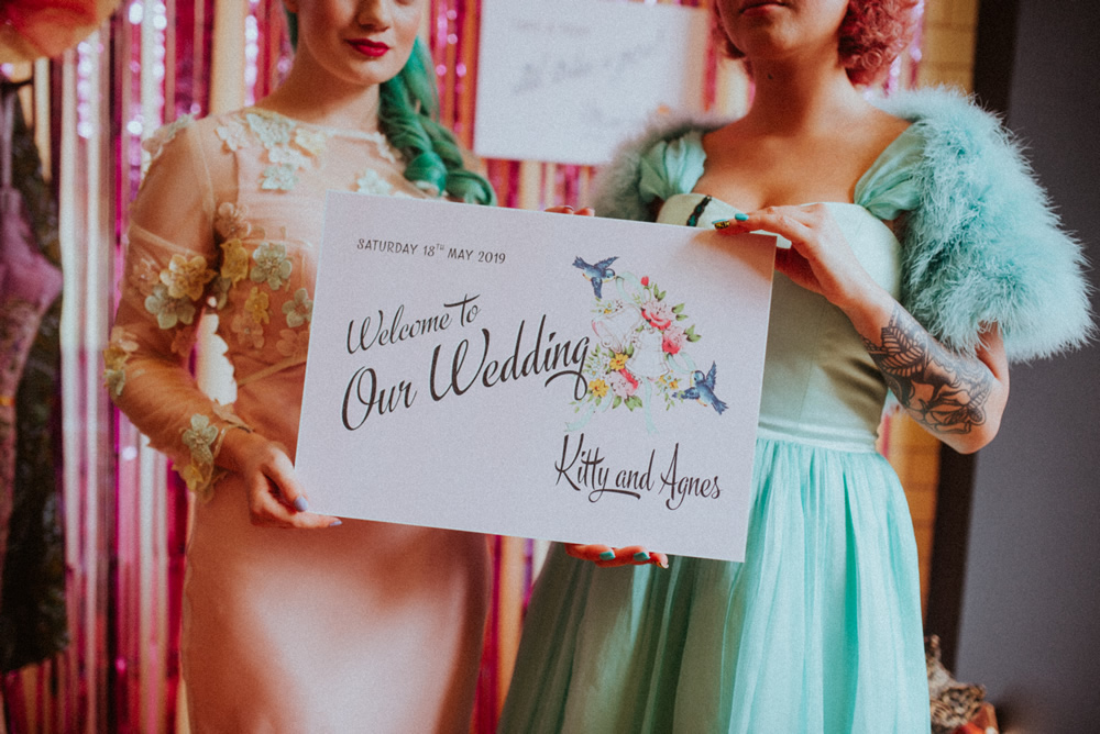 Welcome to our wedding sign
